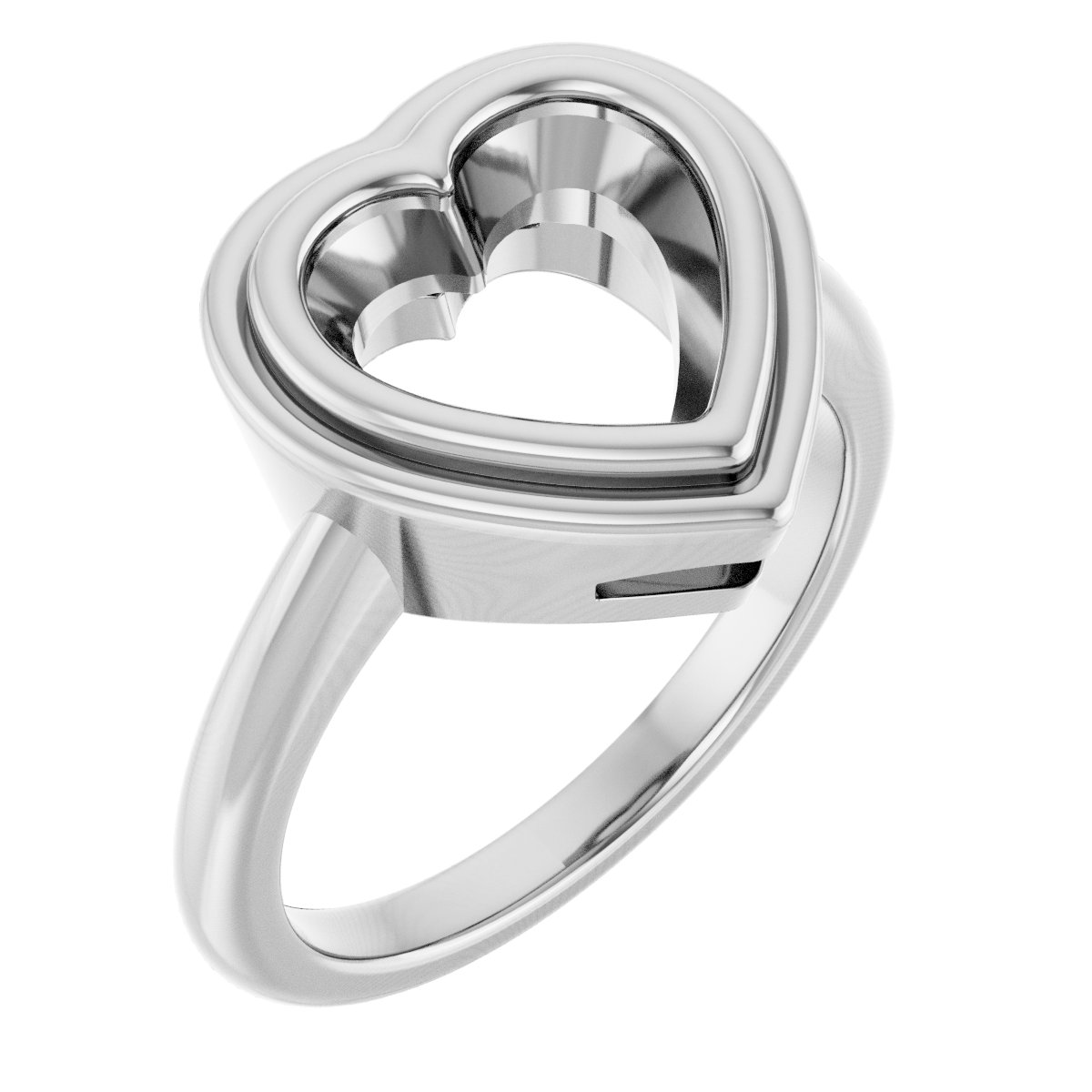 Bezel-Set Solitaire Ring