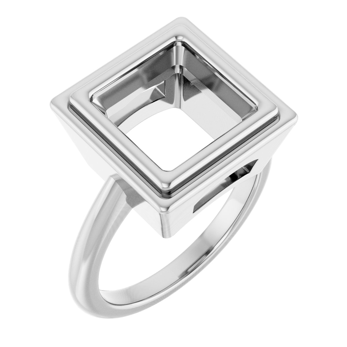 Bezel-Set Solitaire Ring