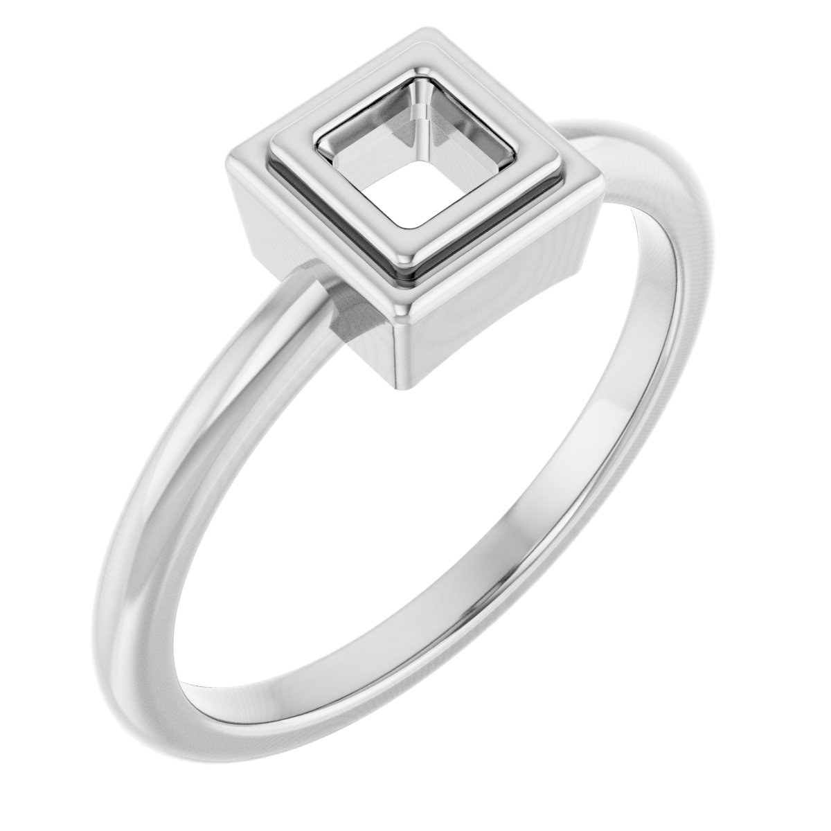 Bezel-Set Solitaire Ring