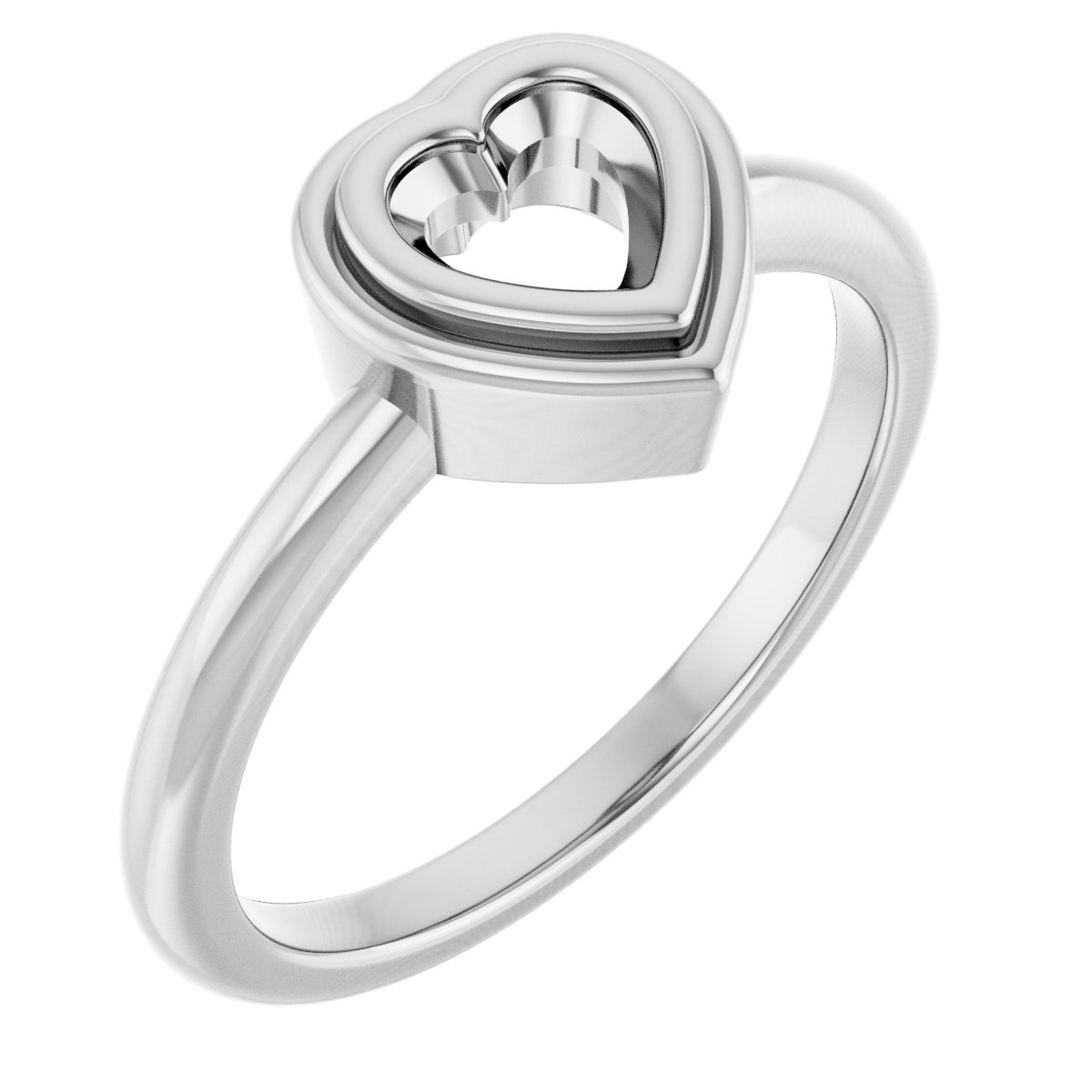 Bezel-Set Solitaire Ring