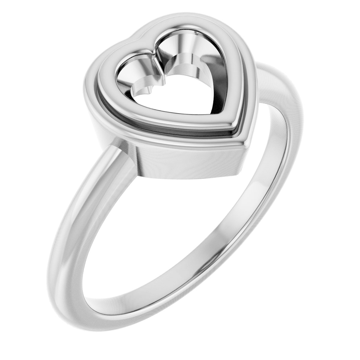 Bezel-Set Solitaire Ring