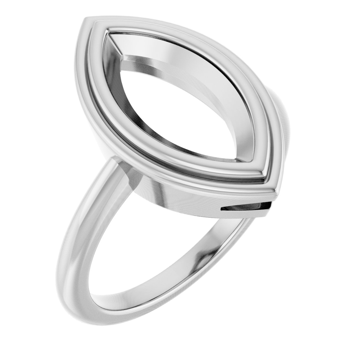 Bezel-Set Solitaire Ring