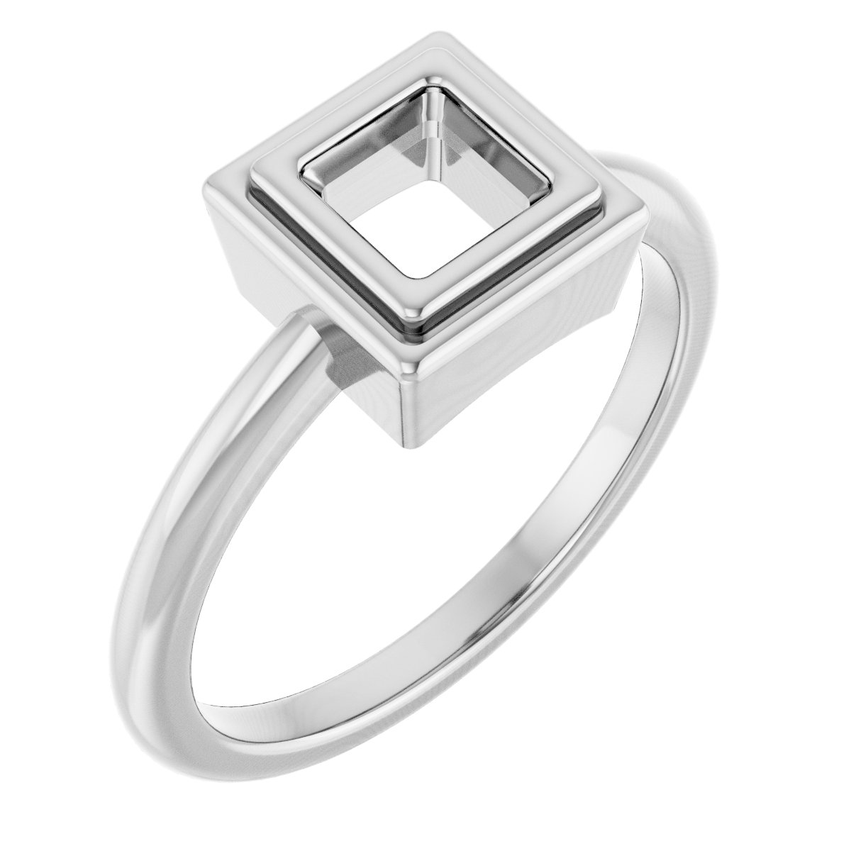 Bezel-Set Solitaire Ring