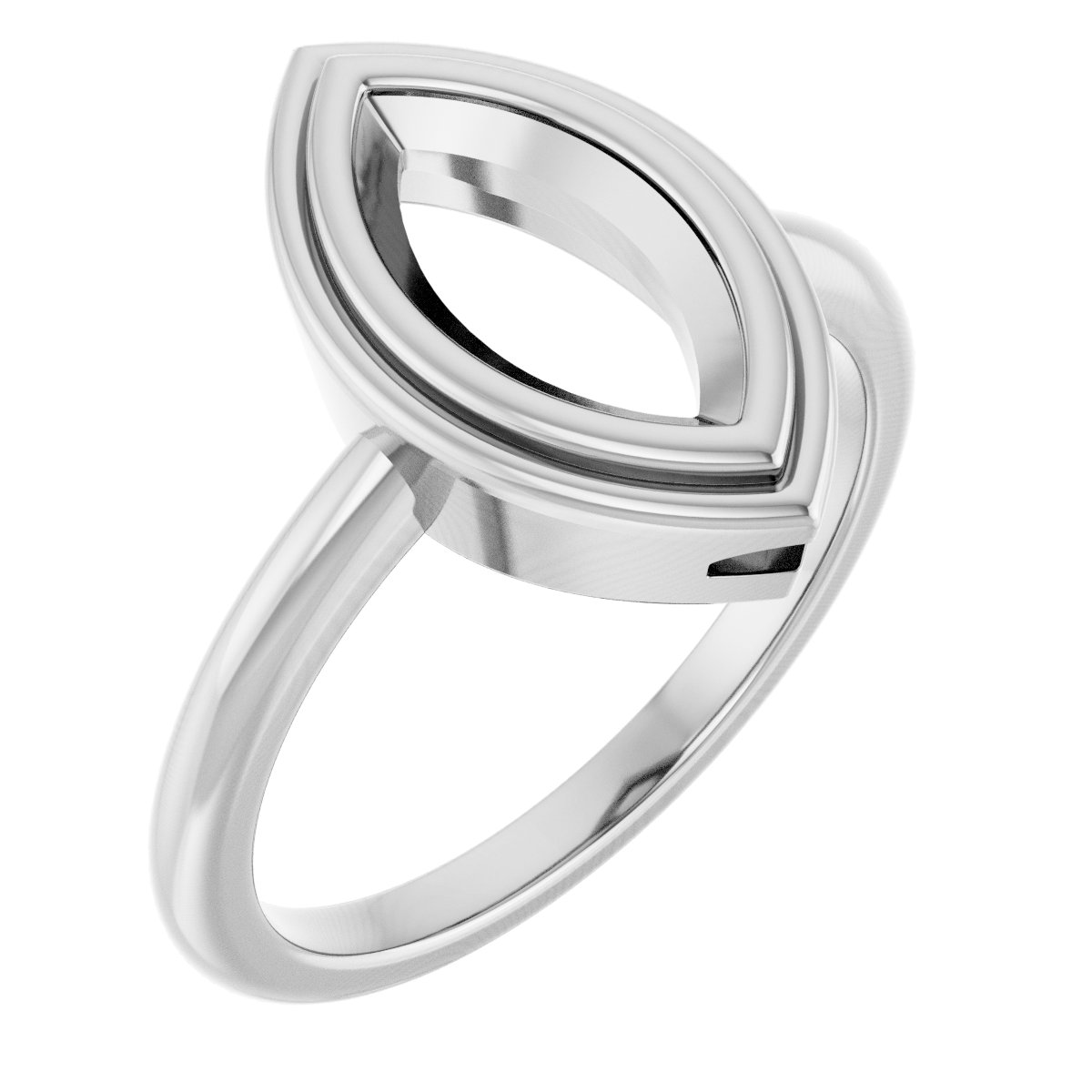Bezel-Set Solitaire Ring