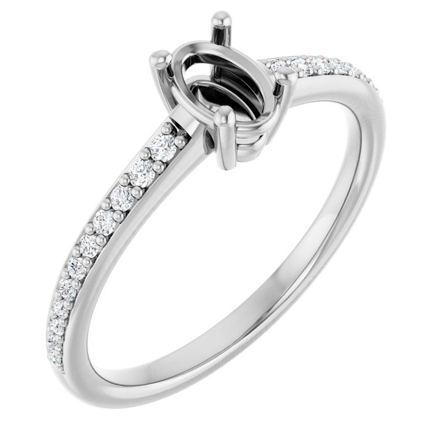 14k White Gold