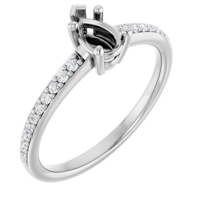 14k White Gold