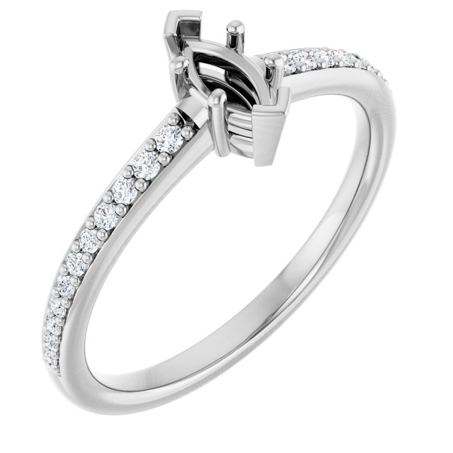 14k White Gold