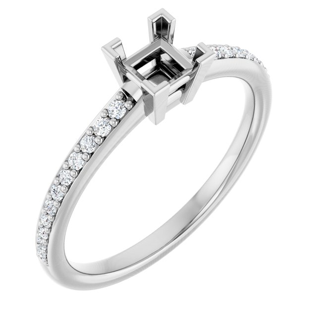 14k White Gold