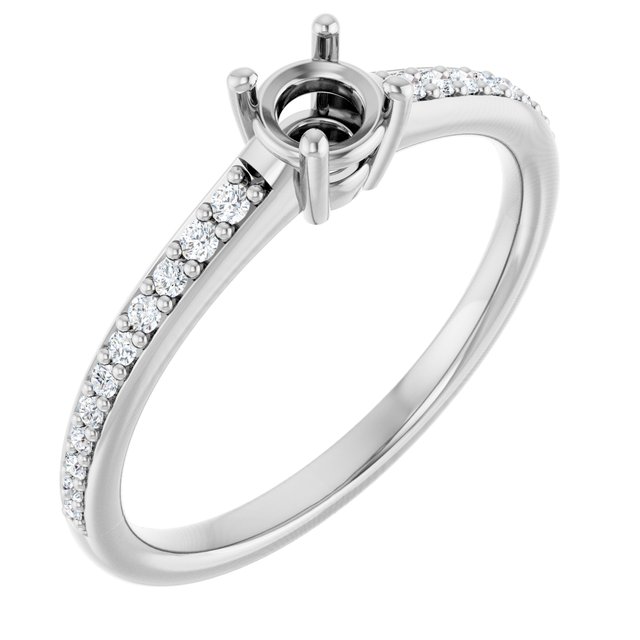 14k White Gold