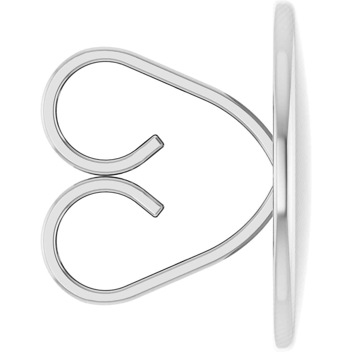 6 mm OD Friction Earring Back