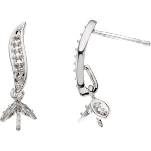 Accented Pearl Earrings