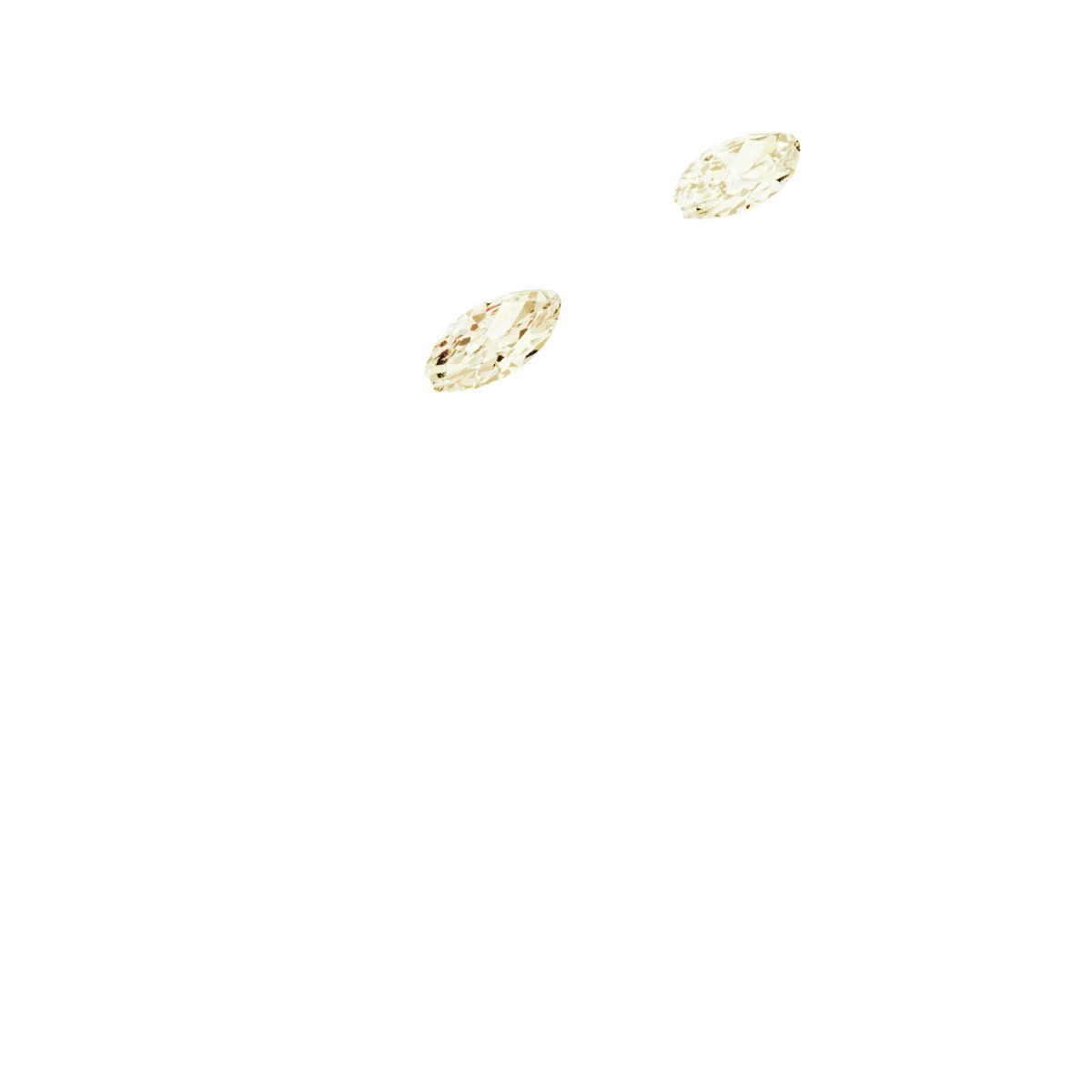1/8 CTW Natural Diamond Contour Band – 14K Yellow Gold