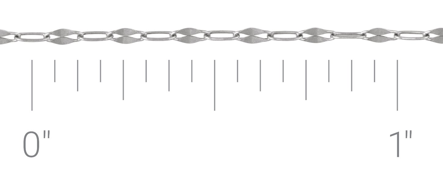 1.5 mm Keyhole Chain
