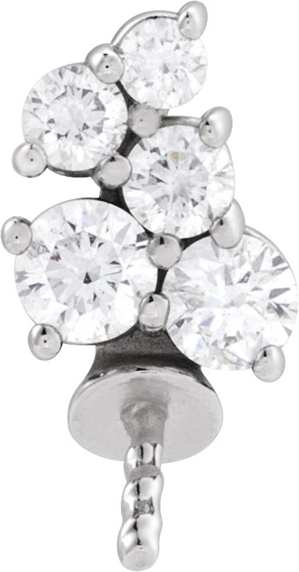 Pearl Cluster Necklace or Pendant
