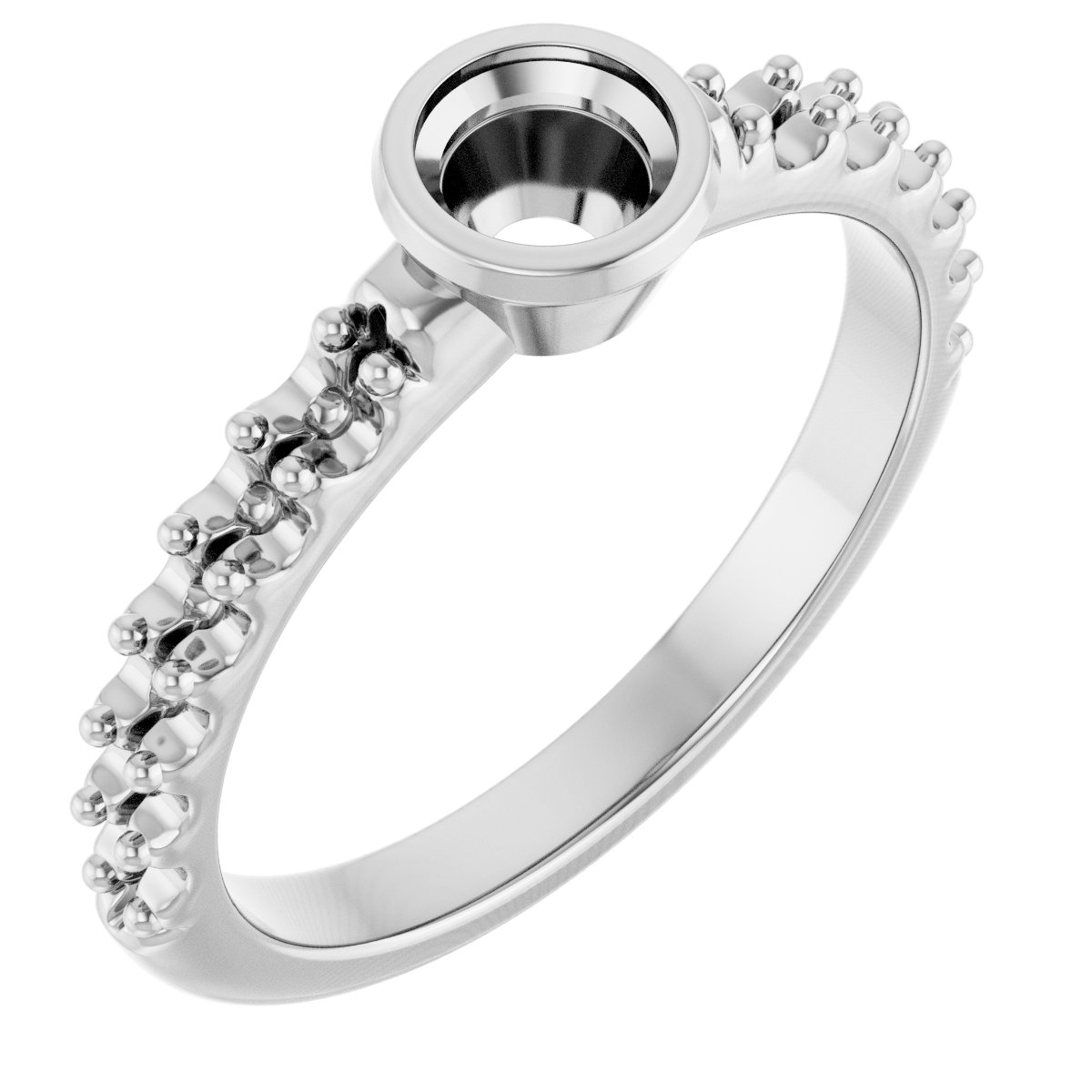 Bezel-Set Ring