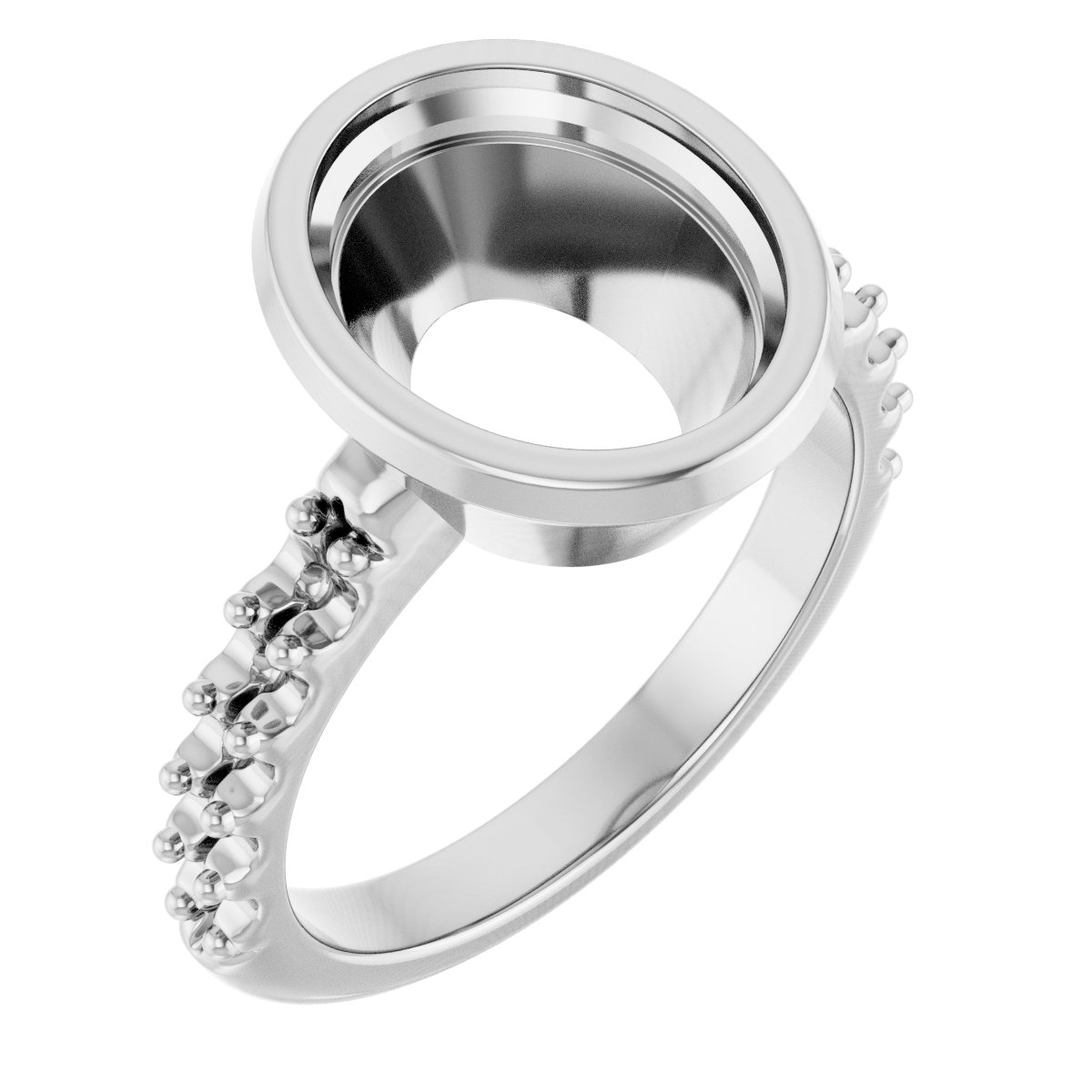 Bezel-Set Ring