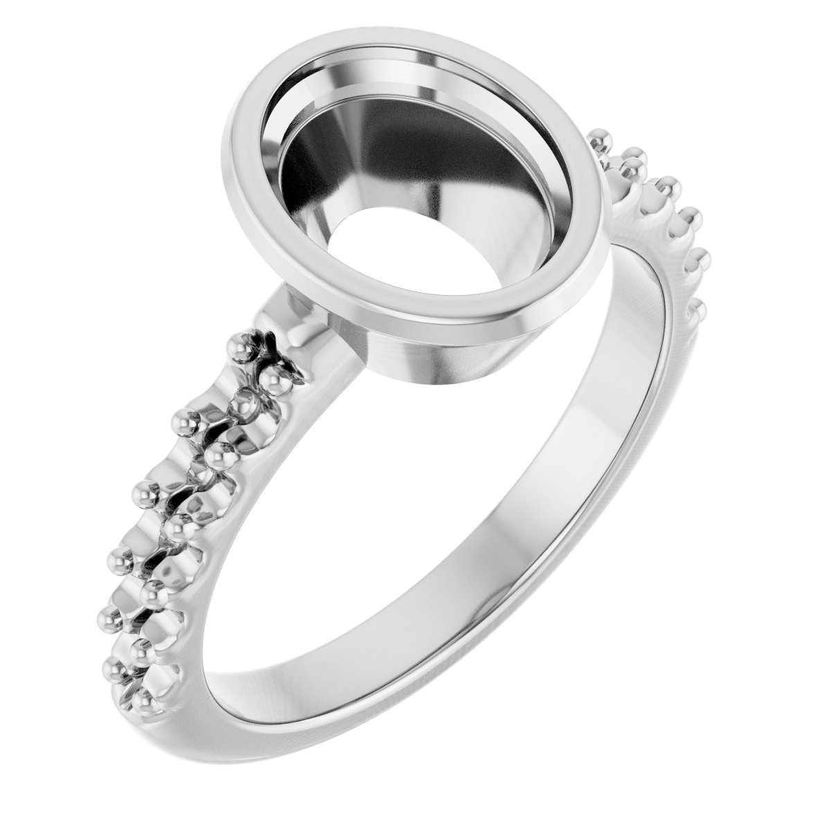 Bezel-Set Ring