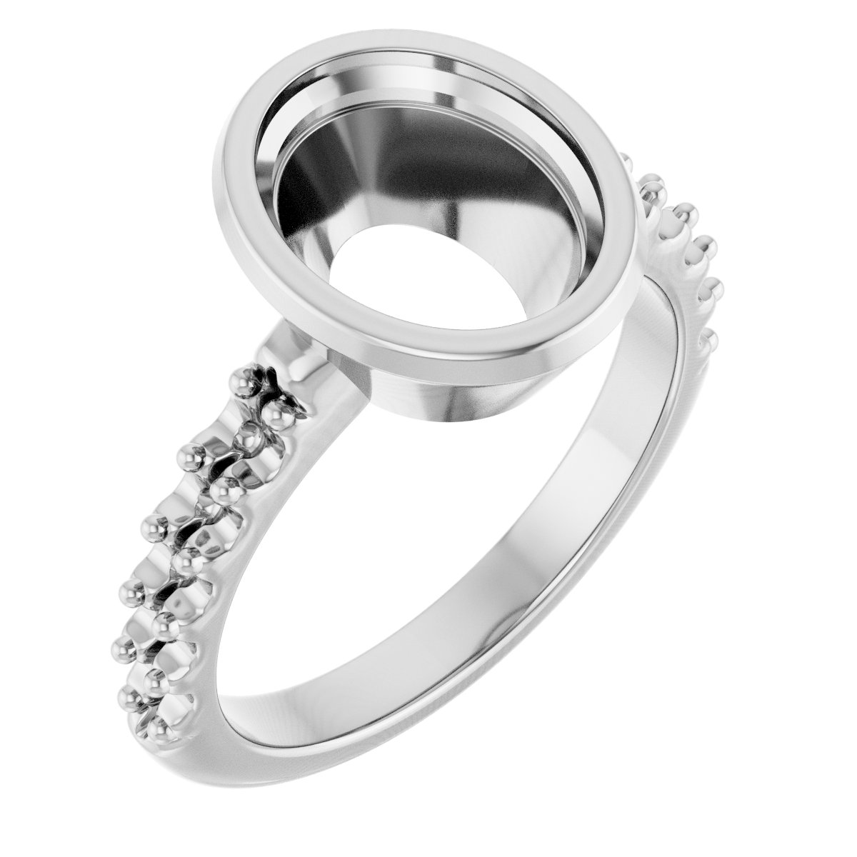 Bezel-Set Ring