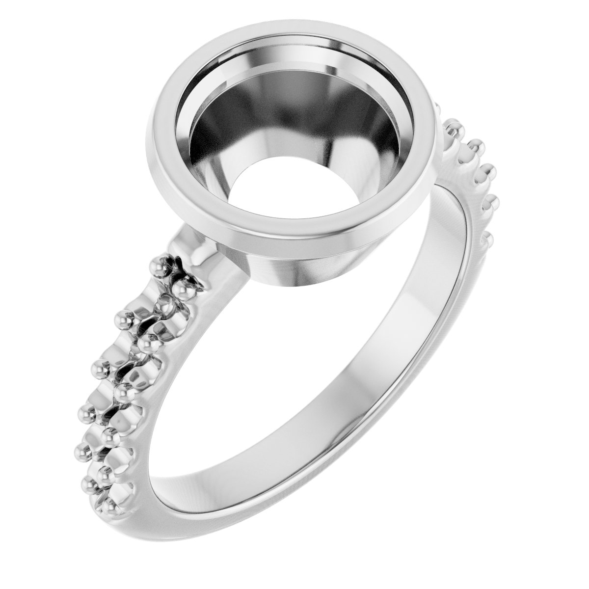 Bezel-Set Ring
