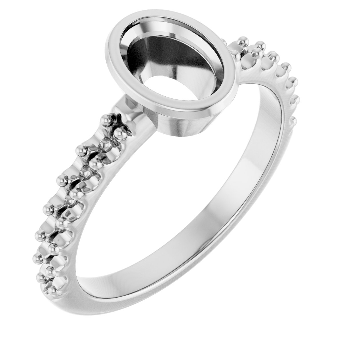 Bezel-Set Ring