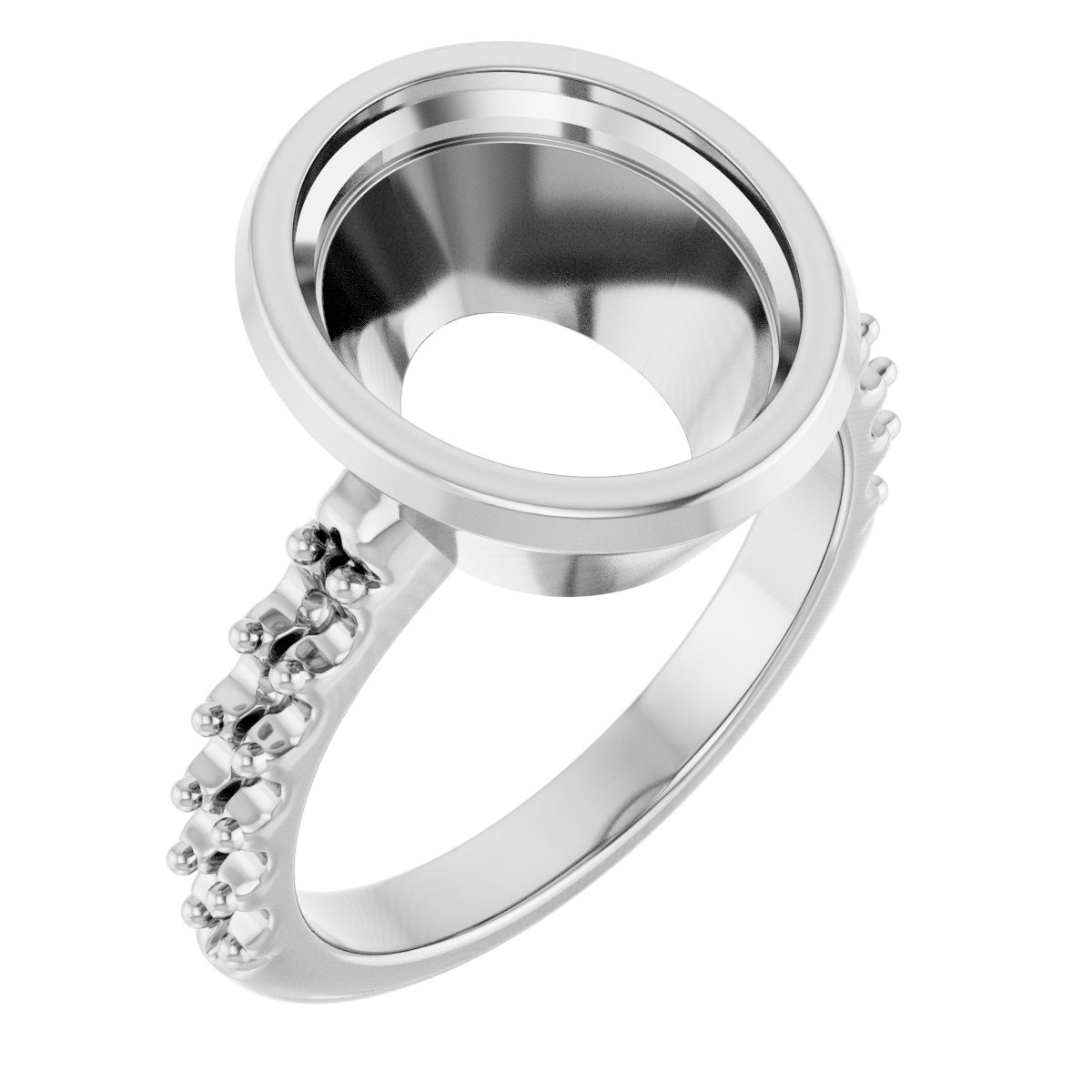 Bezel-Set Ring