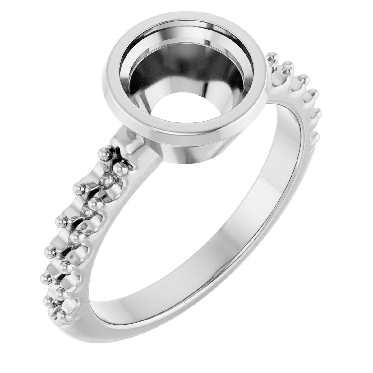 Bezel-Set Ring