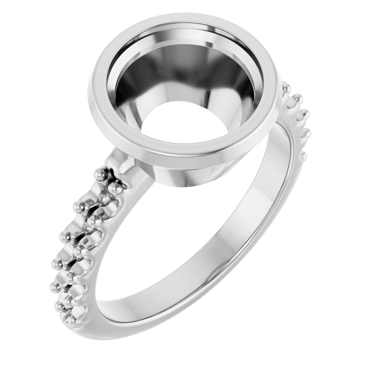 Bezel-Set Ring