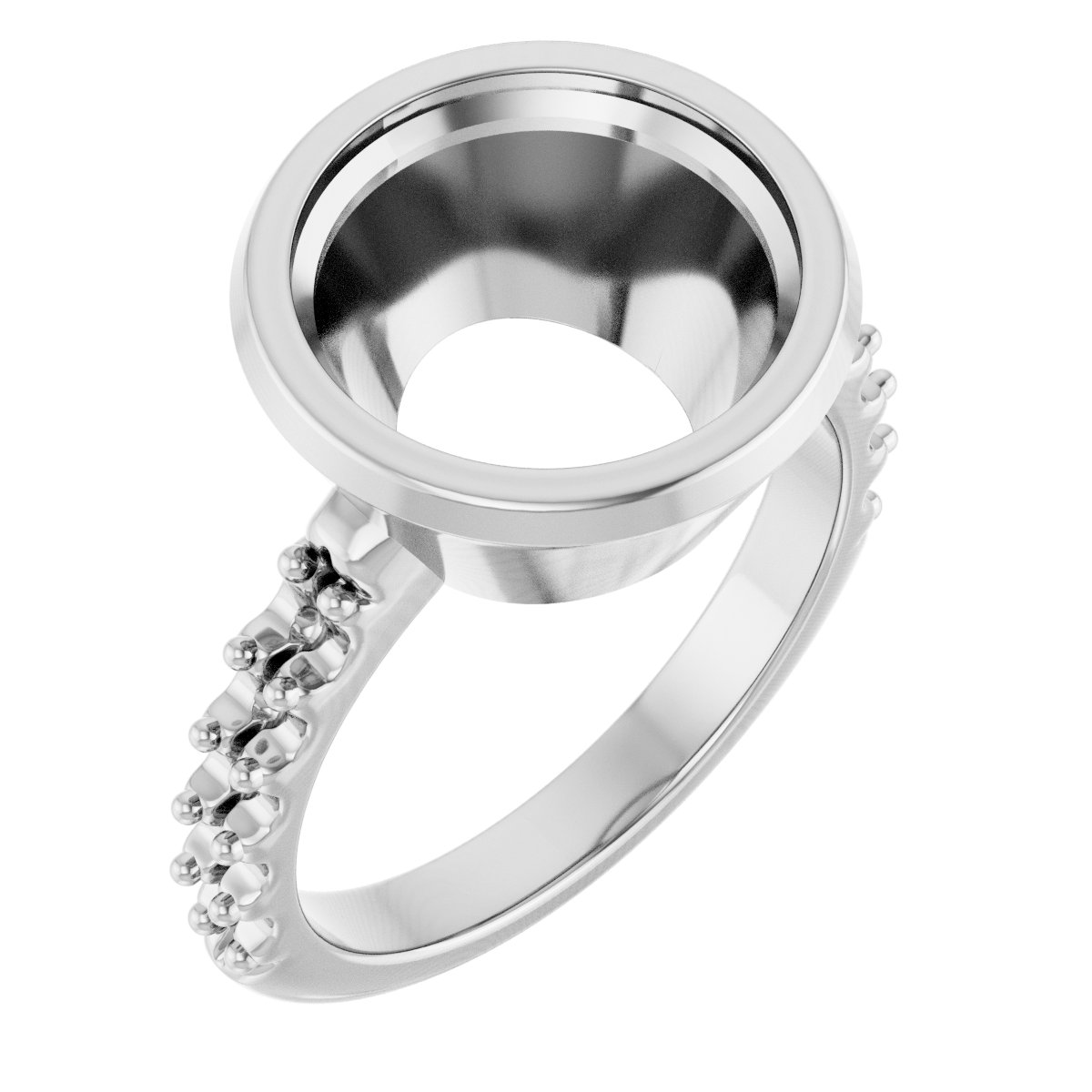 Bezel-Set Ring