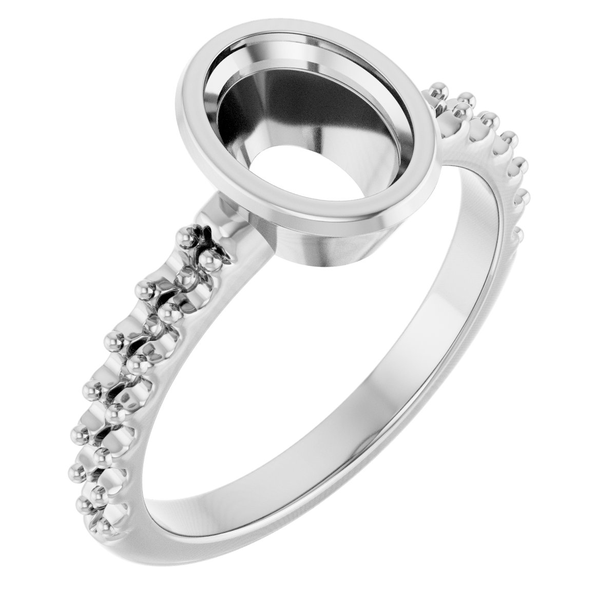 Bezel-Set Ring