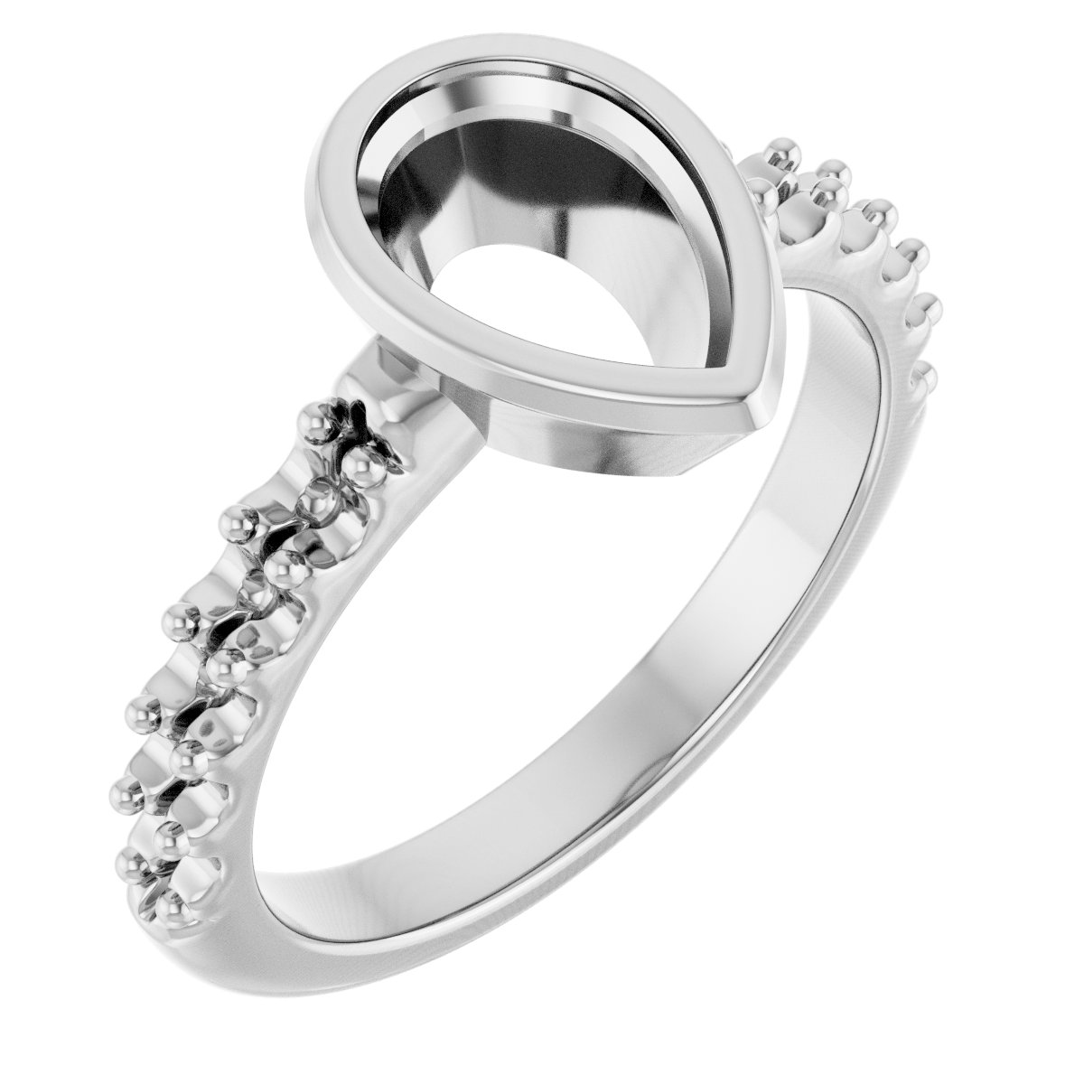 Bezel-Set Ring