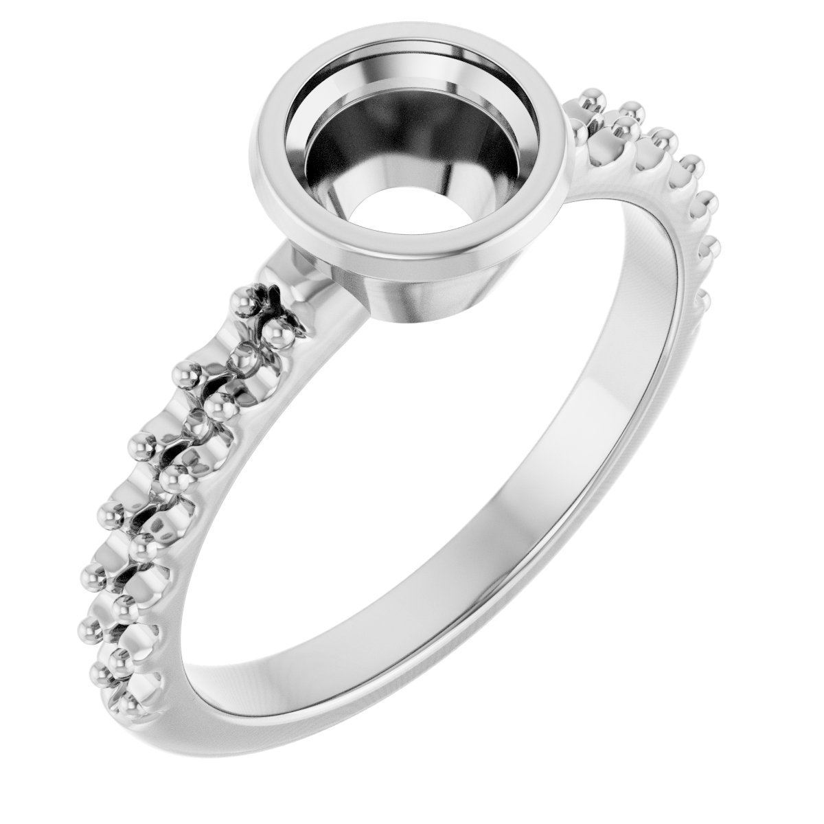 Bezel-Set Ring