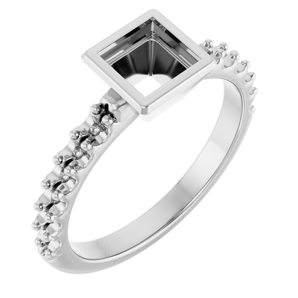 Bezel-Set Ring