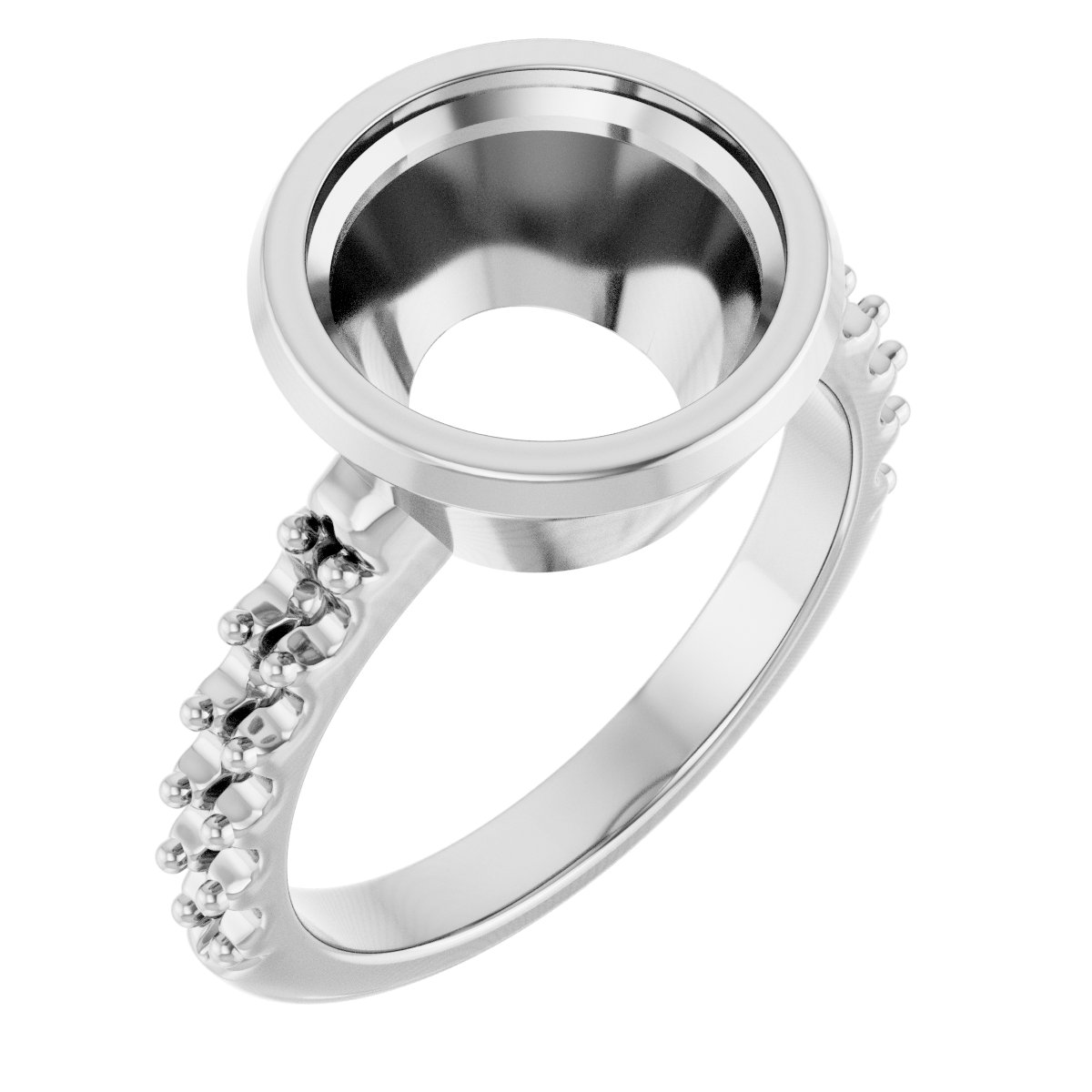 Bezel-Set Ring