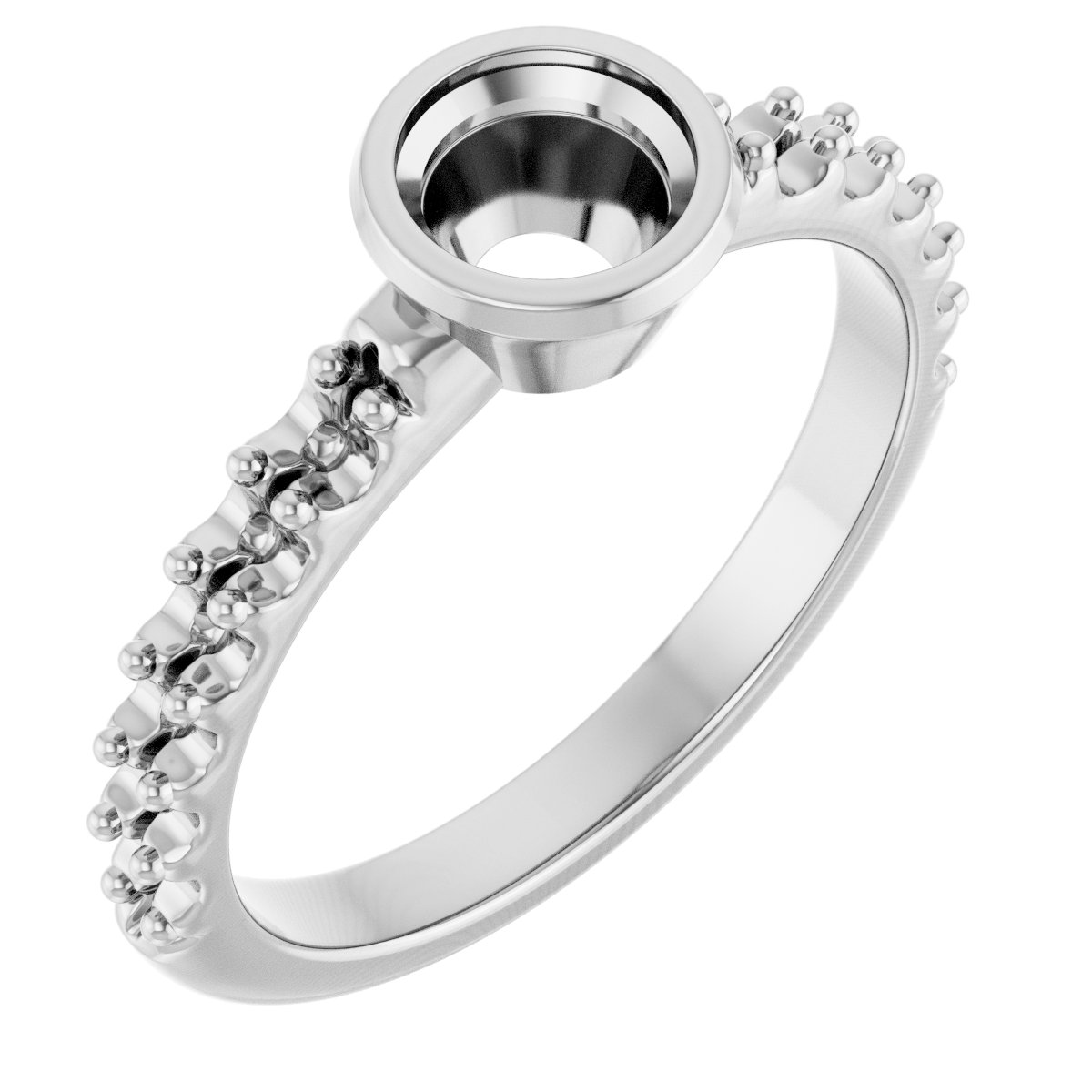 Bezel-Set Ring
