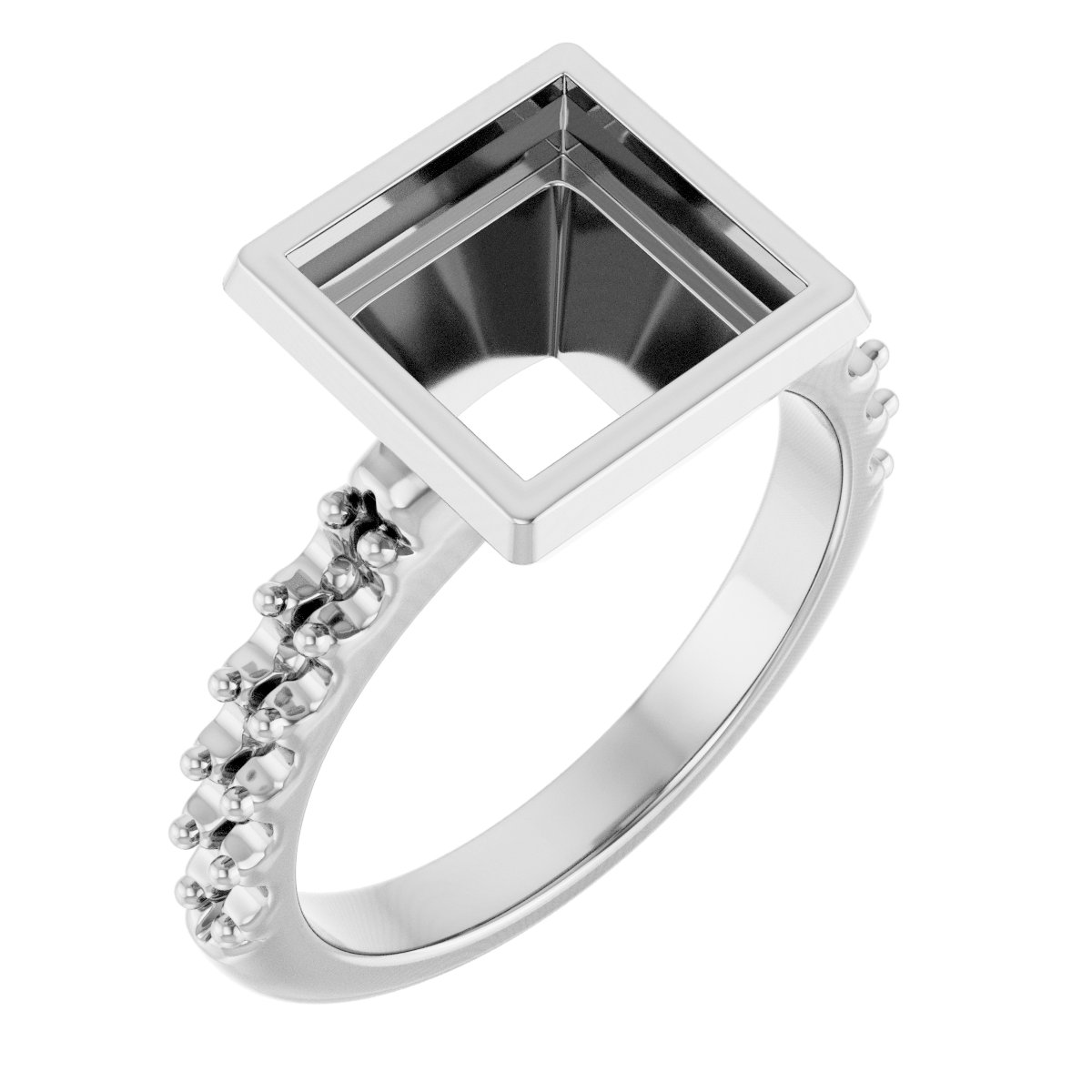 Bezel-Set Ring