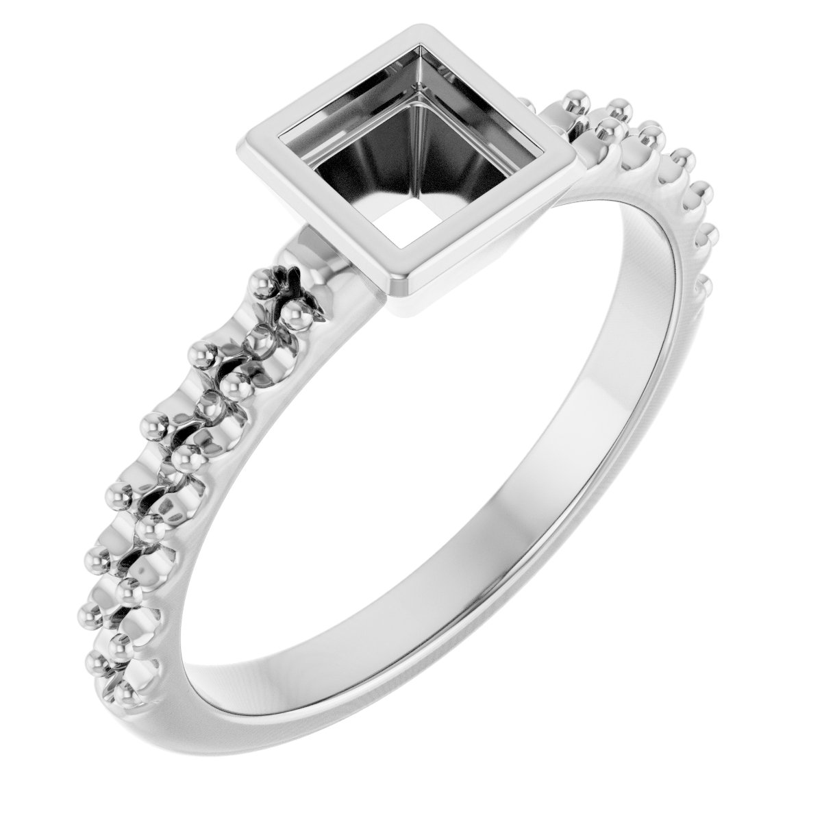 Bezel-Set Ring