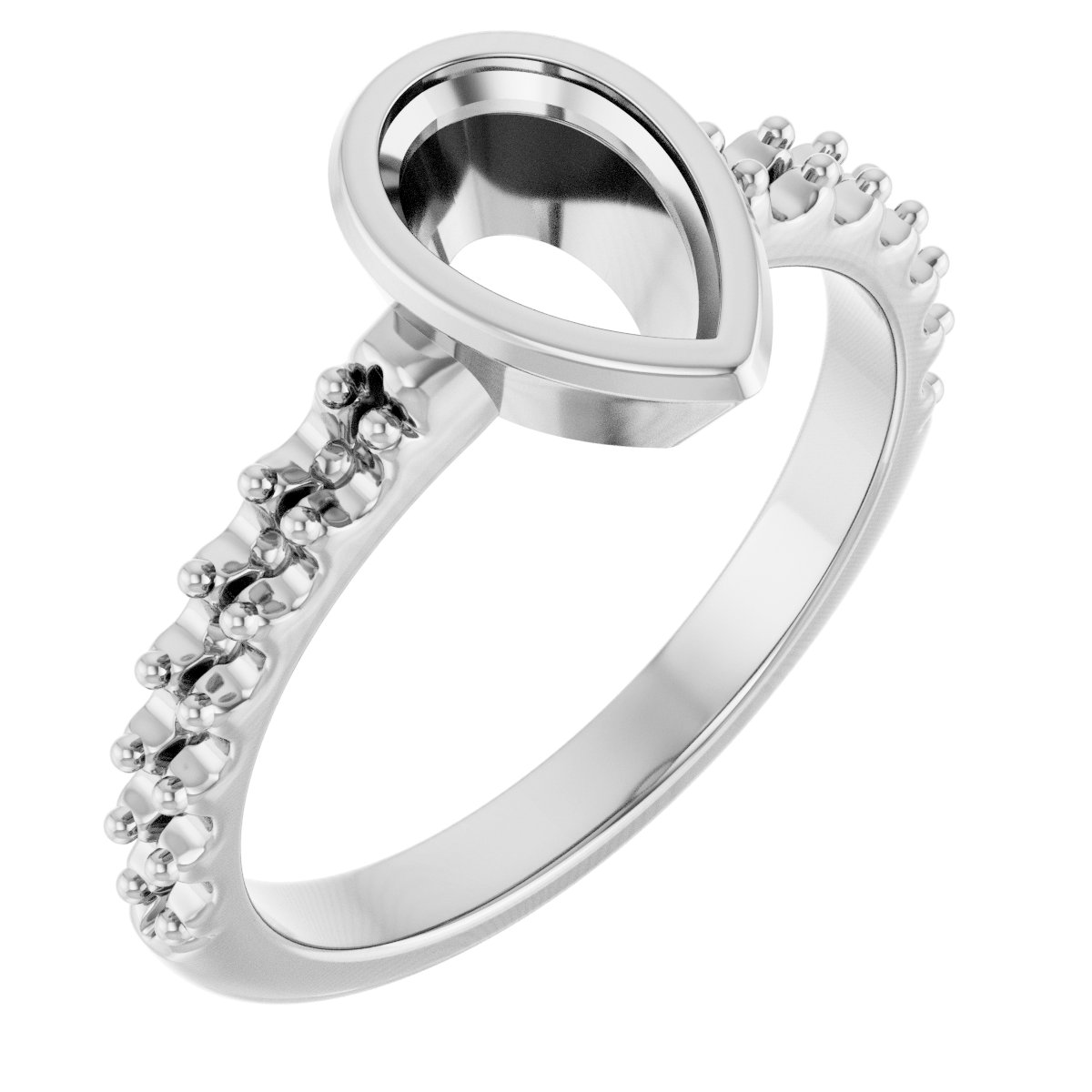 Bezel-Set Ring
