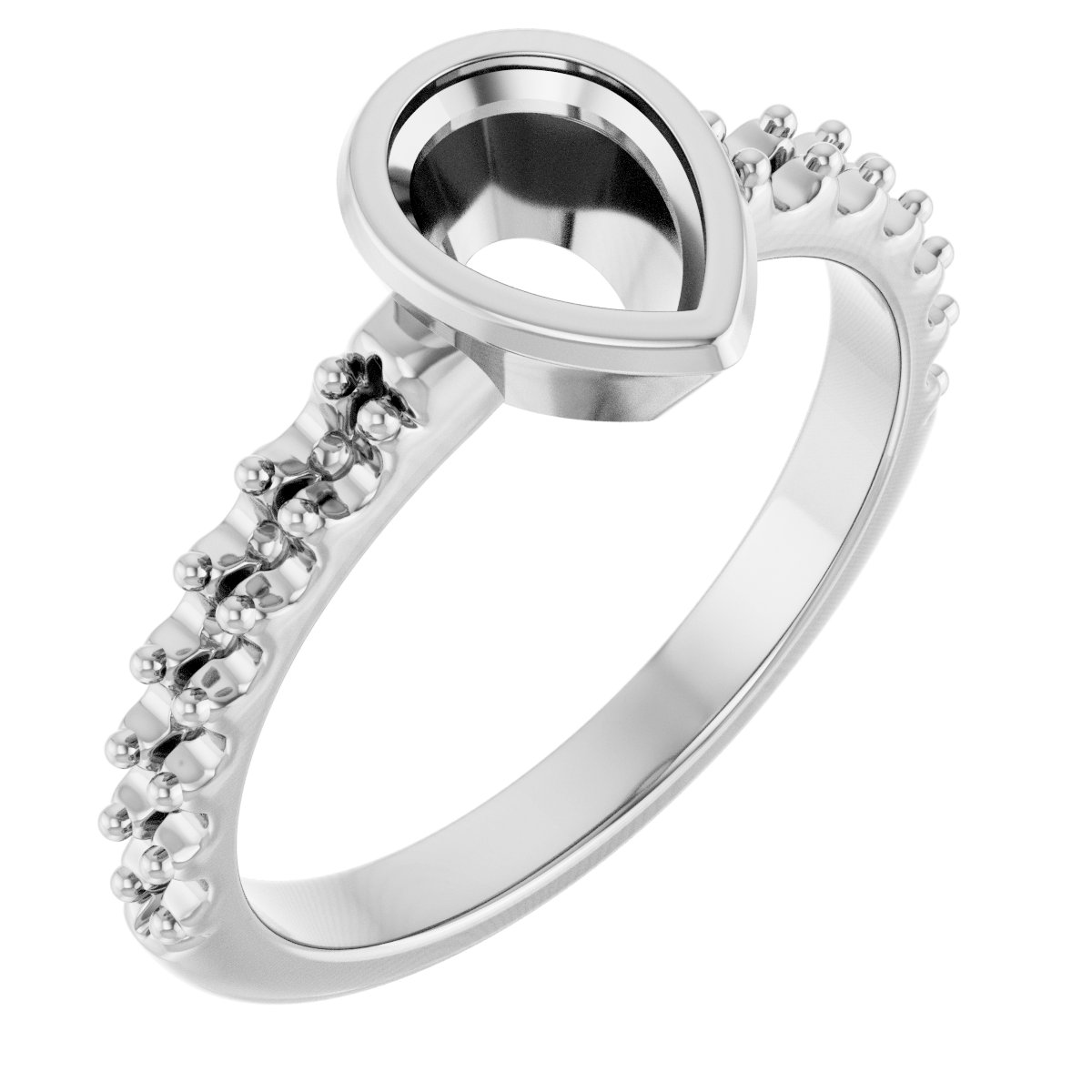Bezel-Set Ring