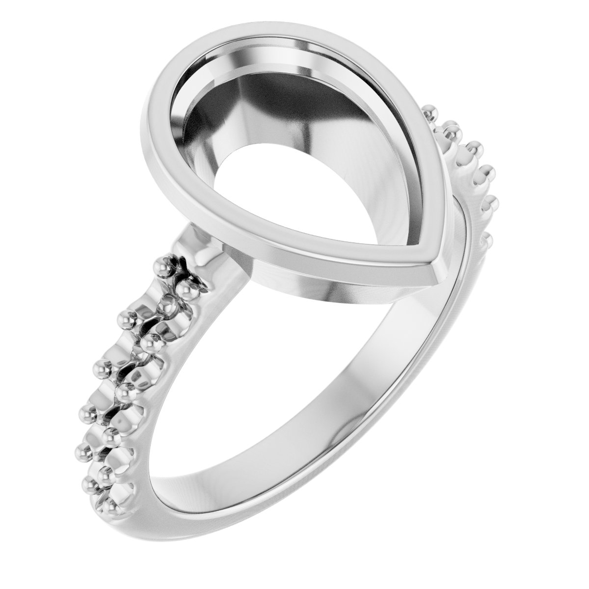 Bezel-Set Ring