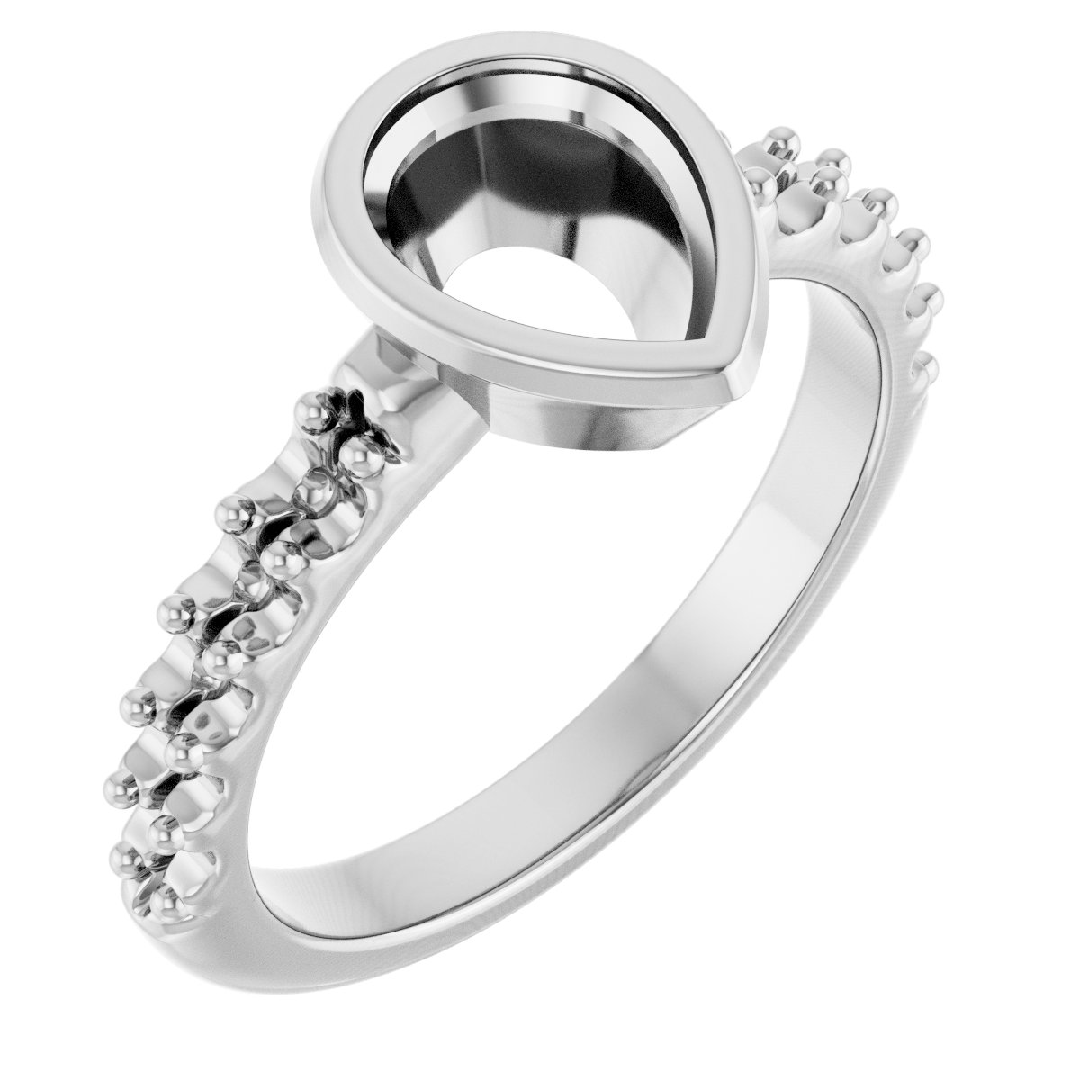 Bezel-Set Ring