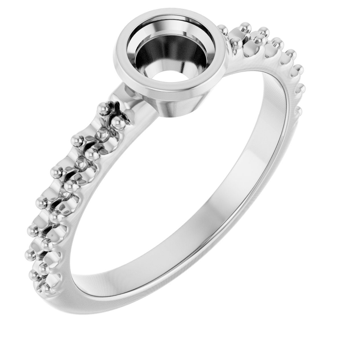 Bezel-Set Ring