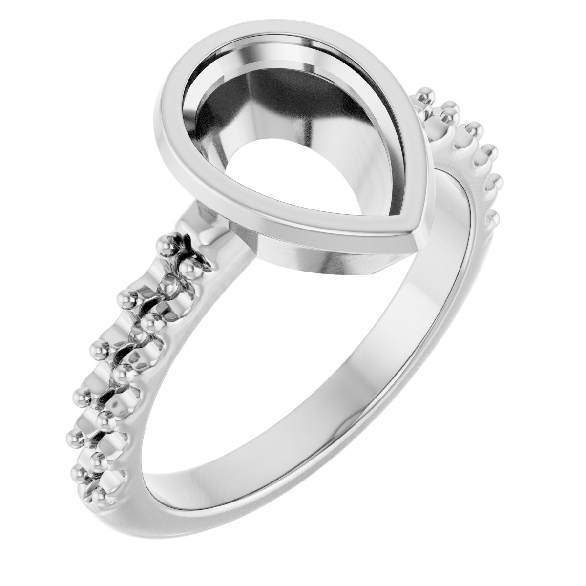 Bezel-Set Ring