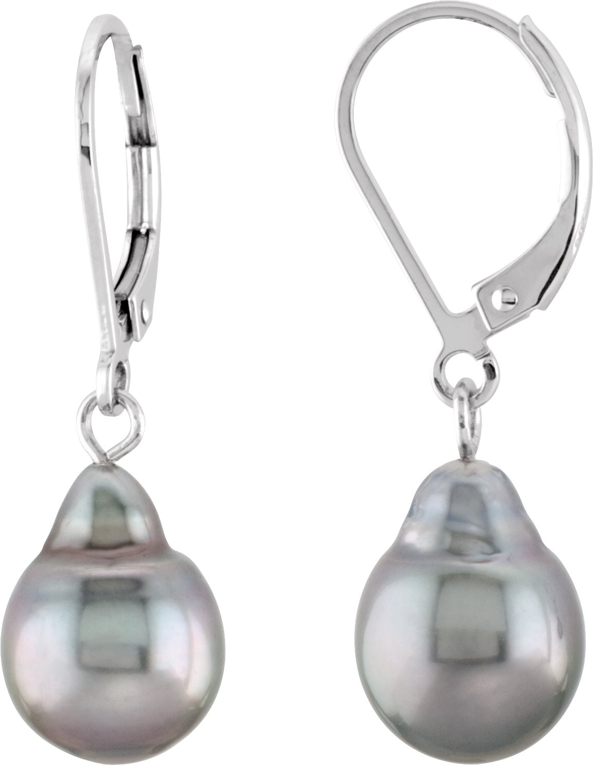 Tahitian Cultured Pearl Earrings Ref. 3206821