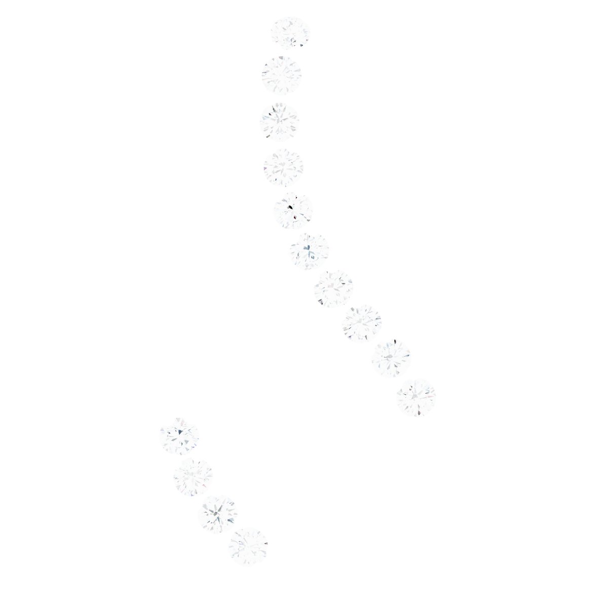14k White Gold
