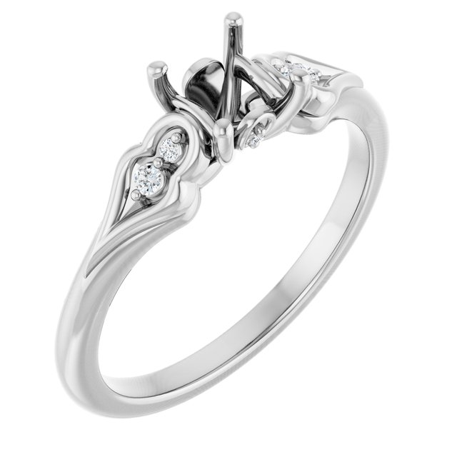 14k White Gold