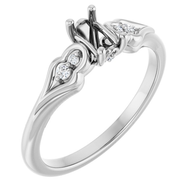 14k White Gold