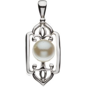 Openwork Pendant Mounting for  7.0-8.0mm Pearl Center