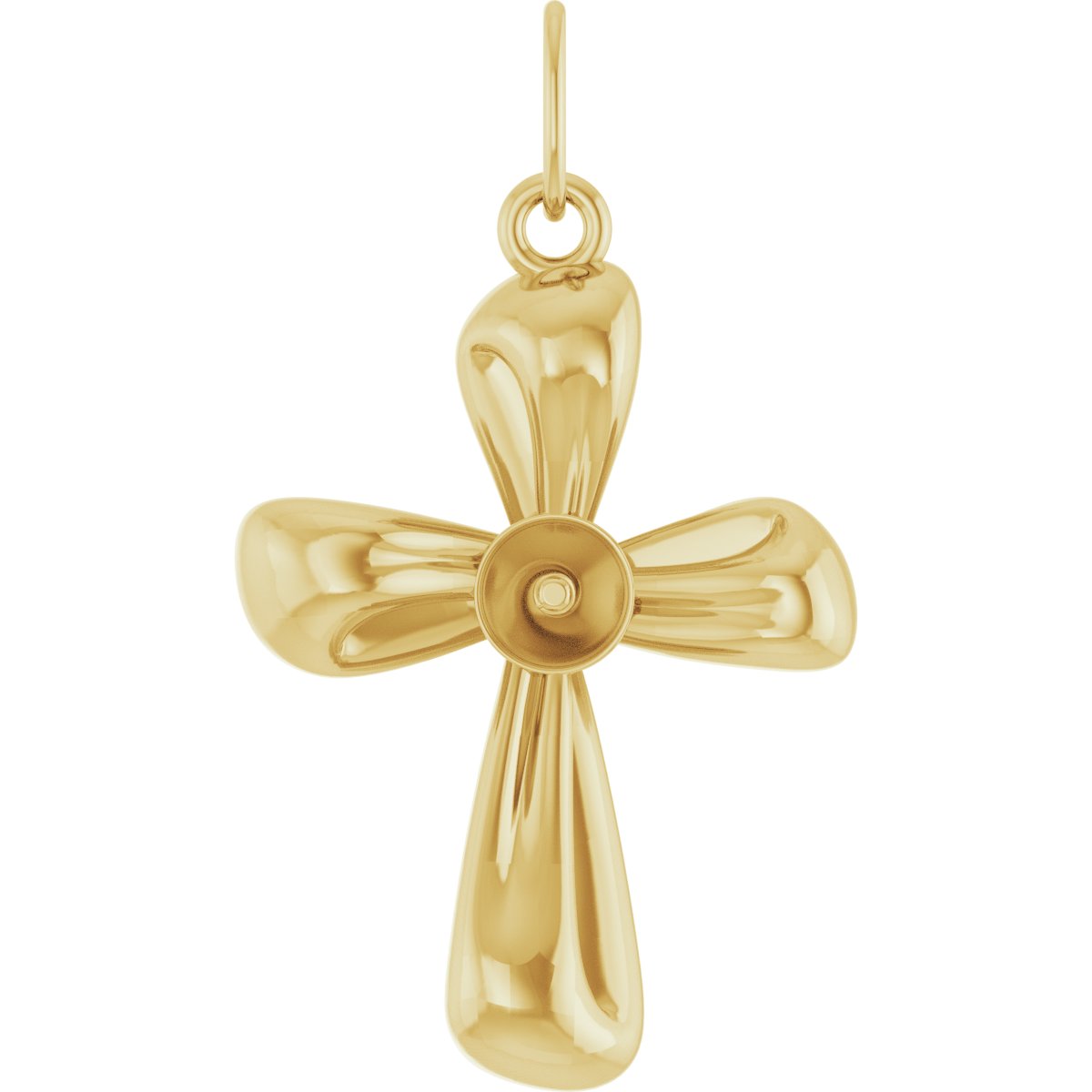 Pearl Cross Necklace or Pendant