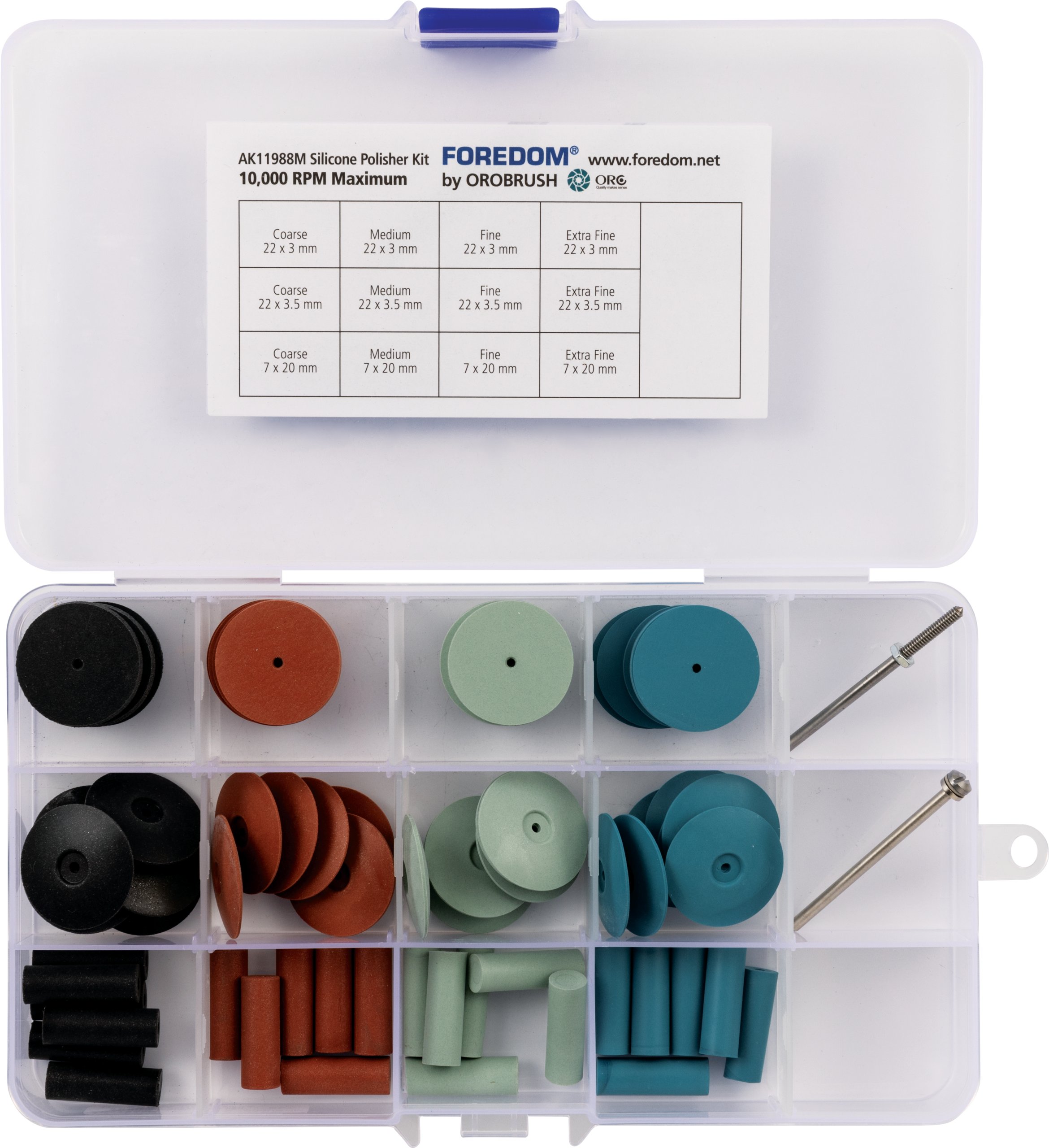 Foredom® Bonded Polisher Sets