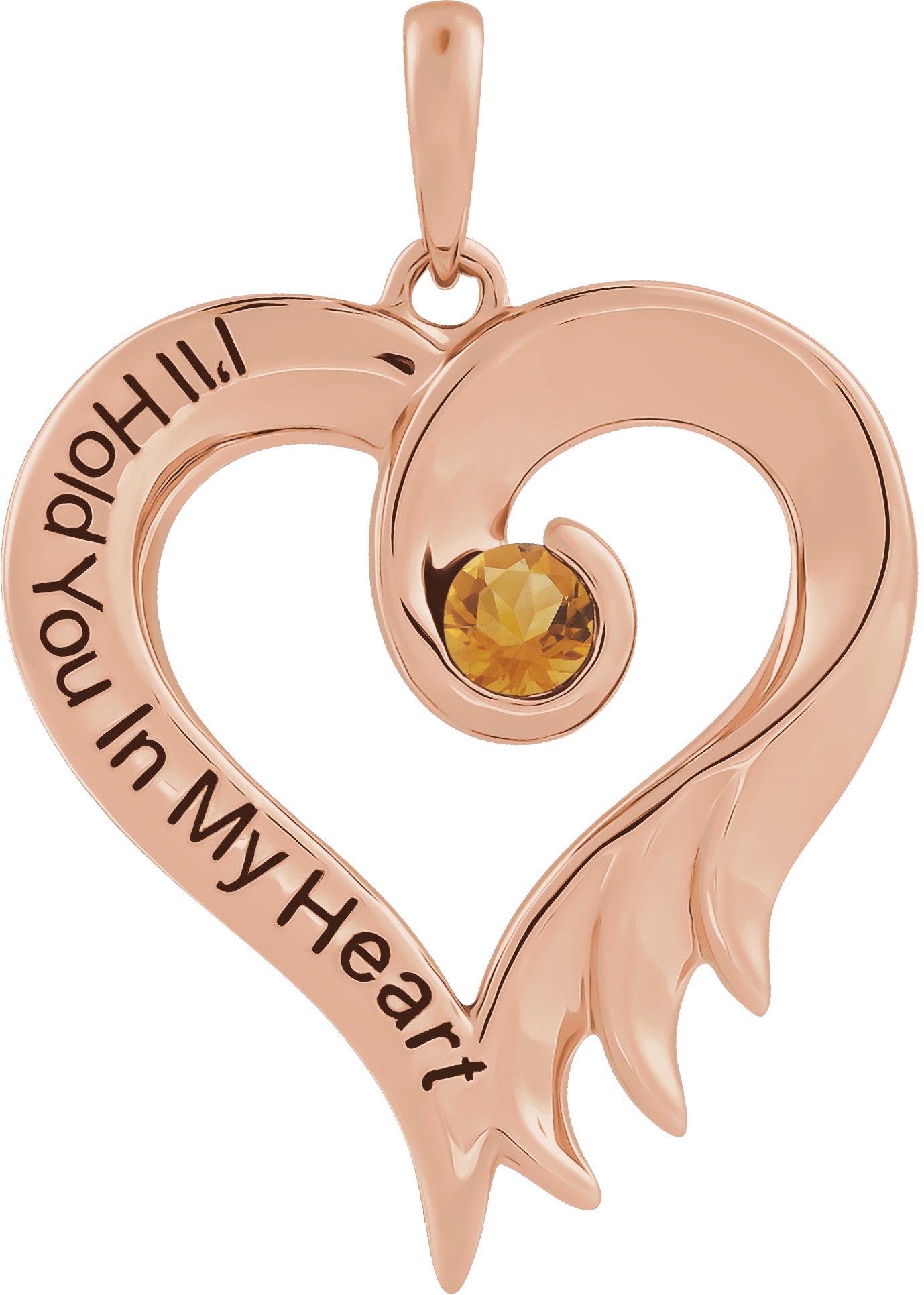 I'll Hold You In My Heart Pendant